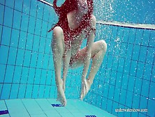 Horny Nina Mohnatka So Hot And Sexy In The Pool