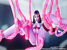I Dare You To Last Through The End - Overwatch Widowmaker Tentacled