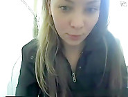 Cute Wife On Webcam In Public Show