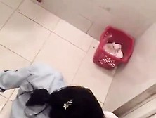 Lesbians Caught In Work Bathroom