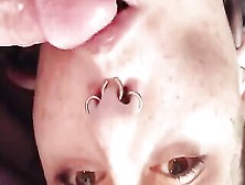 Split-Tongue Oral Sex Close Up Pov— Tongue Worship For His Penis