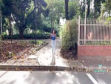 Screwed By A Stranger After Being Robbed In The Street - Cum On Twat - Mariana Martix