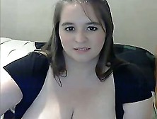 Fat Milf With Large Breast Masturbating On Webcam