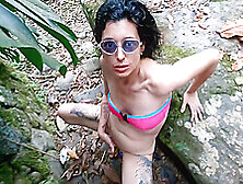 Foreigner Fucks Me In A River Made Me Suck Guebo And I Loved His Cum Colombian Sex