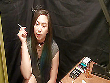 Slave Girl Is A Human Ashtray - Missdeenicotine