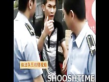 Asian Vendor Goes Crazy With A Hammer