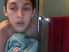 Cute Amateur Teen On Shower