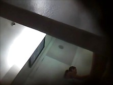 Guy With Voyeur Cam Approached The Dressing Room Spying Fem