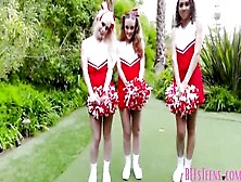 Sexy 18 Year Old Cheerleaders Fucked Their Trainer
