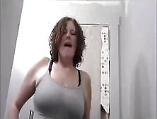 Young Busty Maddie Masturbates In Bathroom Until She Squirts!!!