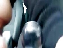 Pregnant Sara Fucks Gear Stick And Squirts Outdoor