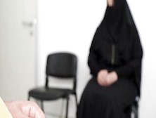 This Muslim Woman Is Shocked !!! I Take Out My Penis Inside Hospital Waiting Room.
