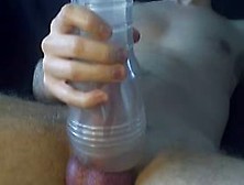 Fleshlight Fuck With Big Cumshot At The End