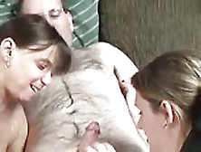 Hot Family Threesome Gets Naughty