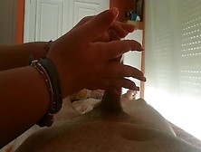 Argentina Girlfriend Doing Hand-Job Until I Sperm
