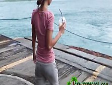 Outdoor Pov Sex During Wild Vacations With Petite Hot Girlfriend.