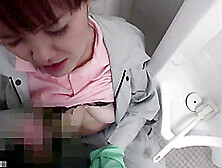 04C0124-Rape A Mature Cleaning Worker While Cleaning The Toilet And Make Her Suck His Cock