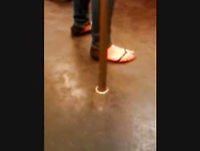 Feet In A Metro Train Vii