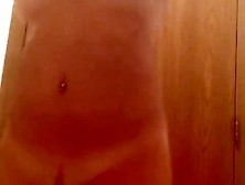 Blond Shaves Her Pussy In The Shower Then Teases Your Cock