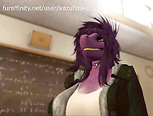 Deltarune Susie Pokes Kris After Class (Sl Yiff Video)