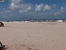 Verleidt Op Het Strand,  Afgepaald In De Duinen