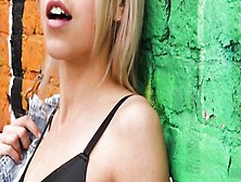 Tushyraw Slender Blonde Getting Her Tight Asshole Spread