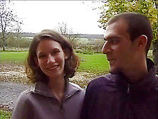 French Amateur Couple First Time Filmed