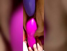 She Has Multiples Orgasm While Having Fun With Vibrators Part Three