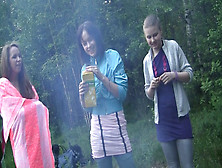 Russian Students Staged An Fuckfest In The Woods