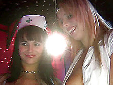 Stripper Nurses On Stage And Fucking Horny Customers