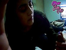 Stepsister Comes To My Room While I Masturbate! She Helps Me Cum And Swallows All My Cum!