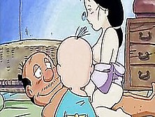 Cartoon – Horny Anime Spouse Pounding Harsh His Wifes Cunt