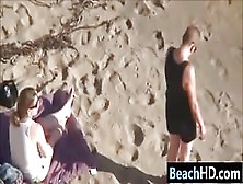 Dirty Girl Fucked At The Beach