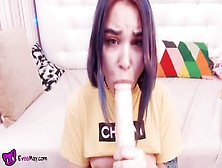 Sucking And Play Pussy Big Sex Toy During Webcam