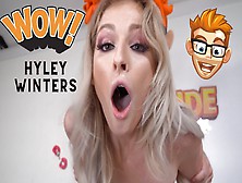 Lusty Babe Hyley Winters Enjoys Sexy Jizz All Over Her Face