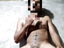 Indian Hot Guy Bathroom Pissing And More Cumshot
