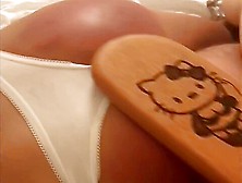 Quick Paddling And Hand Spanking Clip After Talking About Things Mistress Didnt Want To Talk About.  4Th Spanking Of The