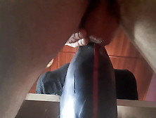 Suck My Cock,  Bitch.  10 Minutes Hooded Deepthroat & Creampie