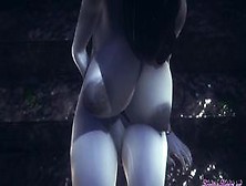 Resident Evil Hentai 3D - Lady Dimitresku Fingering And Squirting In A Raining Day - Japanese Manga Anime Cartoon Game Porn