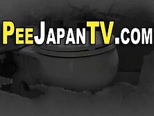 Squatting And Peeing Japanese Babes