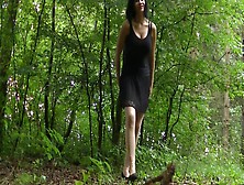 Public Forest Pantyhose Poop Piss