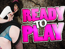 Naughty Julia In Are You Ready To Play? - Ffstockings