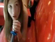 Amateur - Hot Bitch Getting Fucked While Singing Karaoke! Lol