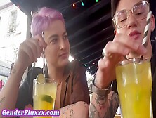 Dyke Sluts Enjoy Fingering Wet Cunts While Licking Them
