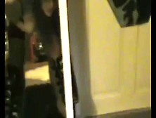 Woman In Boots Fucks Sisters Bf In The Mirror