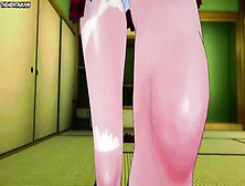 Point Of View Feet Anime Shimei Ryomou Pleases You In Asian House Ikkitousen
