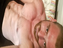 Fitness Model Is Jerking Off In Home And Very Good Show Body