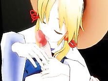[Mmd R-18] Touhou Suwako 3D Animated She Will Suck You Dry Nsfw Ntr Fap Hero
