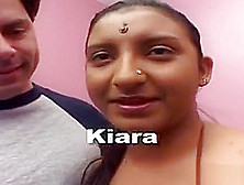 Kiara Is An Indian Slut With Big Natural Tits,  Who Shaved...