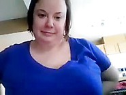 Busty Teacher Rubs Her Big Soft Tits